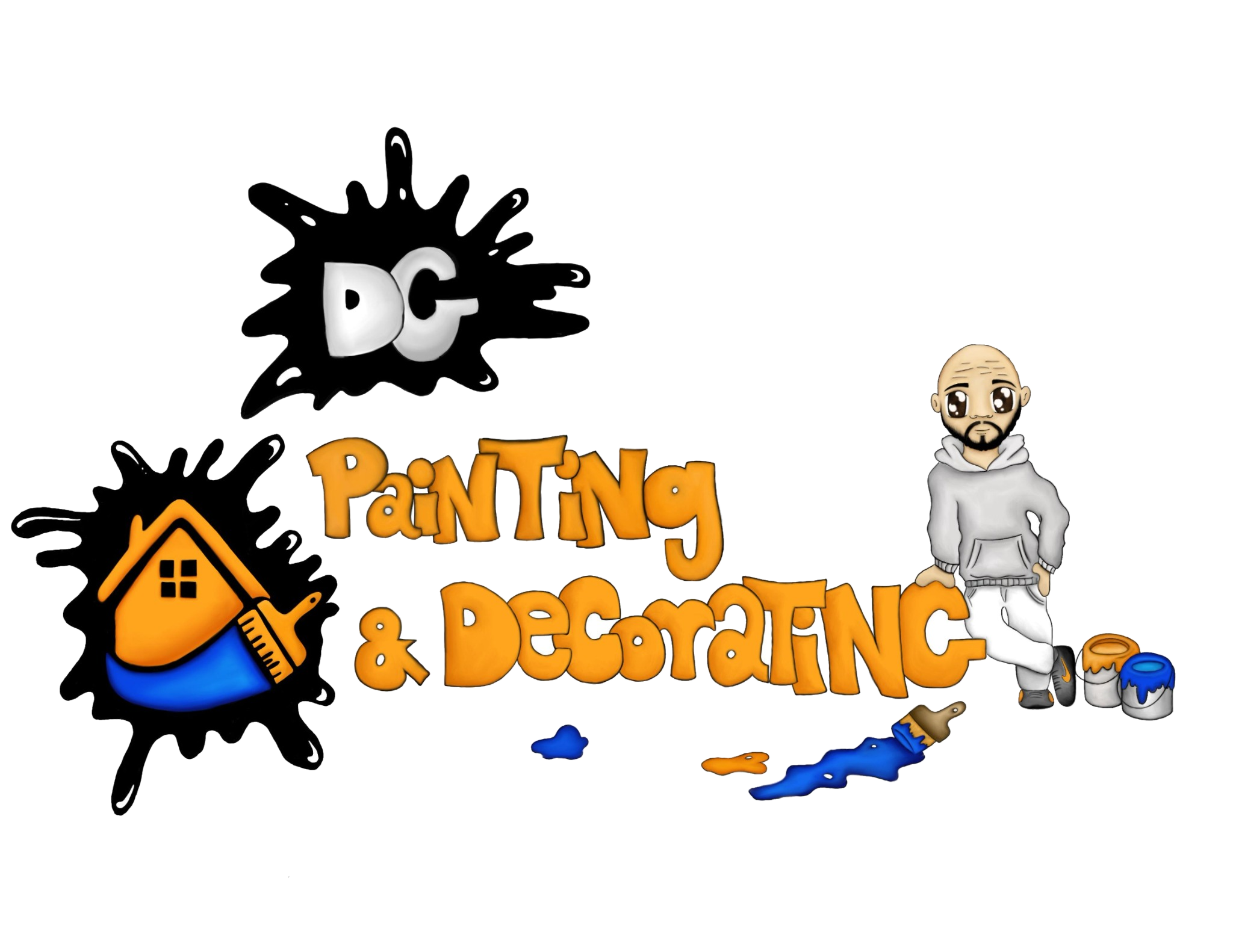 Original DG Painting & Decorating logo